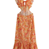 Ariella | Rochie florală rafinată