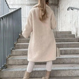 Palton teddy elegant