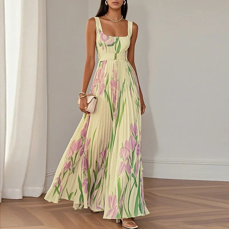 Ilinca | Rochie maxi florală