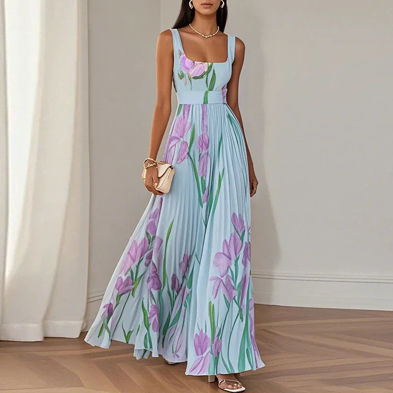 Isla | Rochie maxi elegantă florală