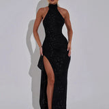 Cassia | Rochie maxi cu spatele gol