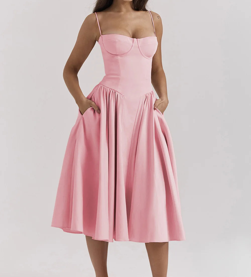 Nina Rochie Midi Tip Corset