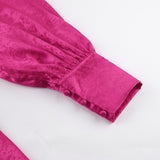 Rochie cu mâneci bufante