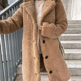 Palton teddy elegant