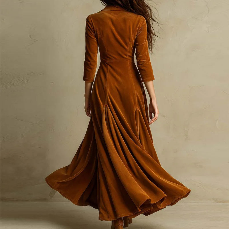 Anna Rochie elegantă din catifea