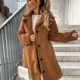 Palton teddy elegant