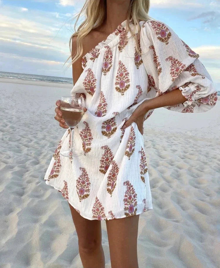 Rochie mini cu imprimeu