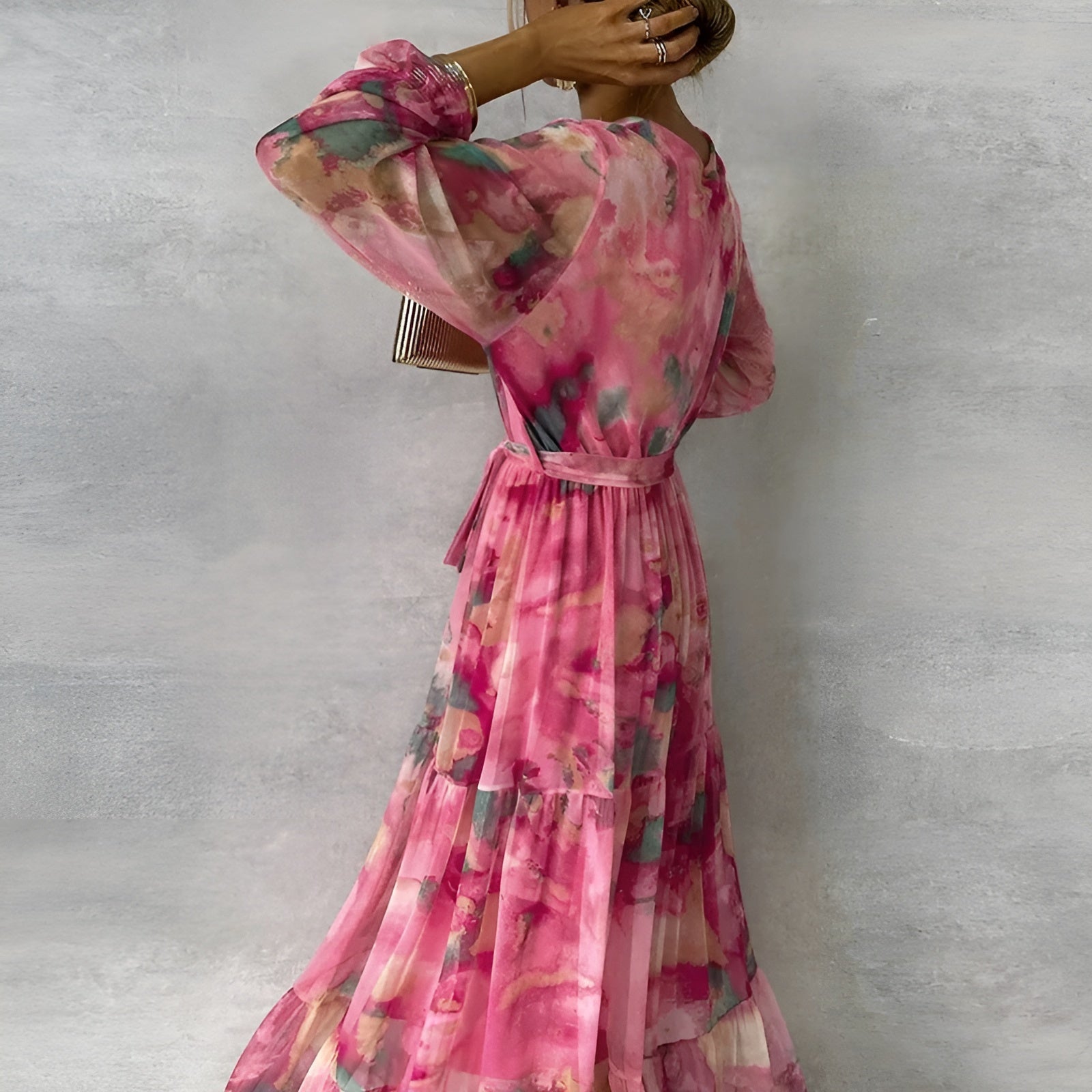 Rochie florală elegantă