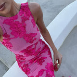 Rochie de seară cu imprimeu floral
