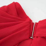 Rochie mini plisată elegantă