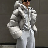 Jachetă puffer oversized