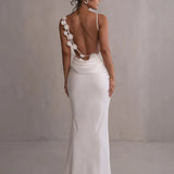 Laelia | Rochie maxi satinată