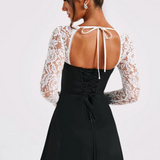 Rochie mini din dantelă