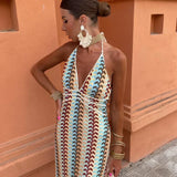 Rochie maxi cu spatele gol