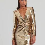 Rochie mini cu paiete