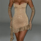 Rochie mini cu paiete