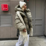 Jachetă puffer oversized