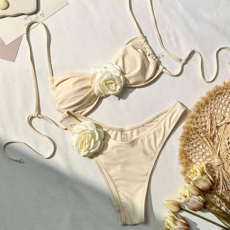 Marina | Bikini brazilian floral