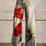 FLORENTINA | Pantaloni boho eleganți