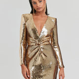 Rochie mini cu paiete