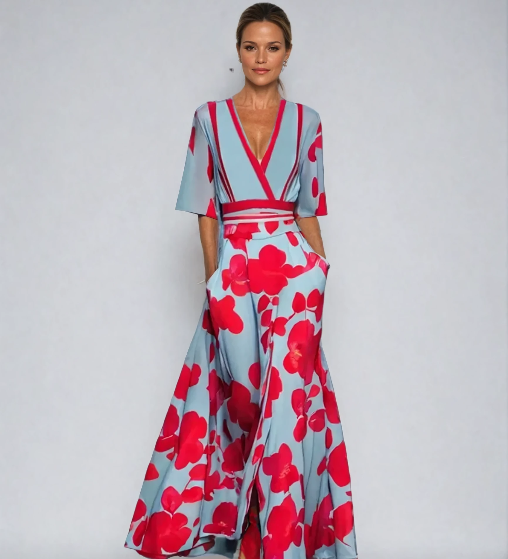 Chloe | Rochie florală rafinată