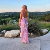 Rochie maxi fără mâneci