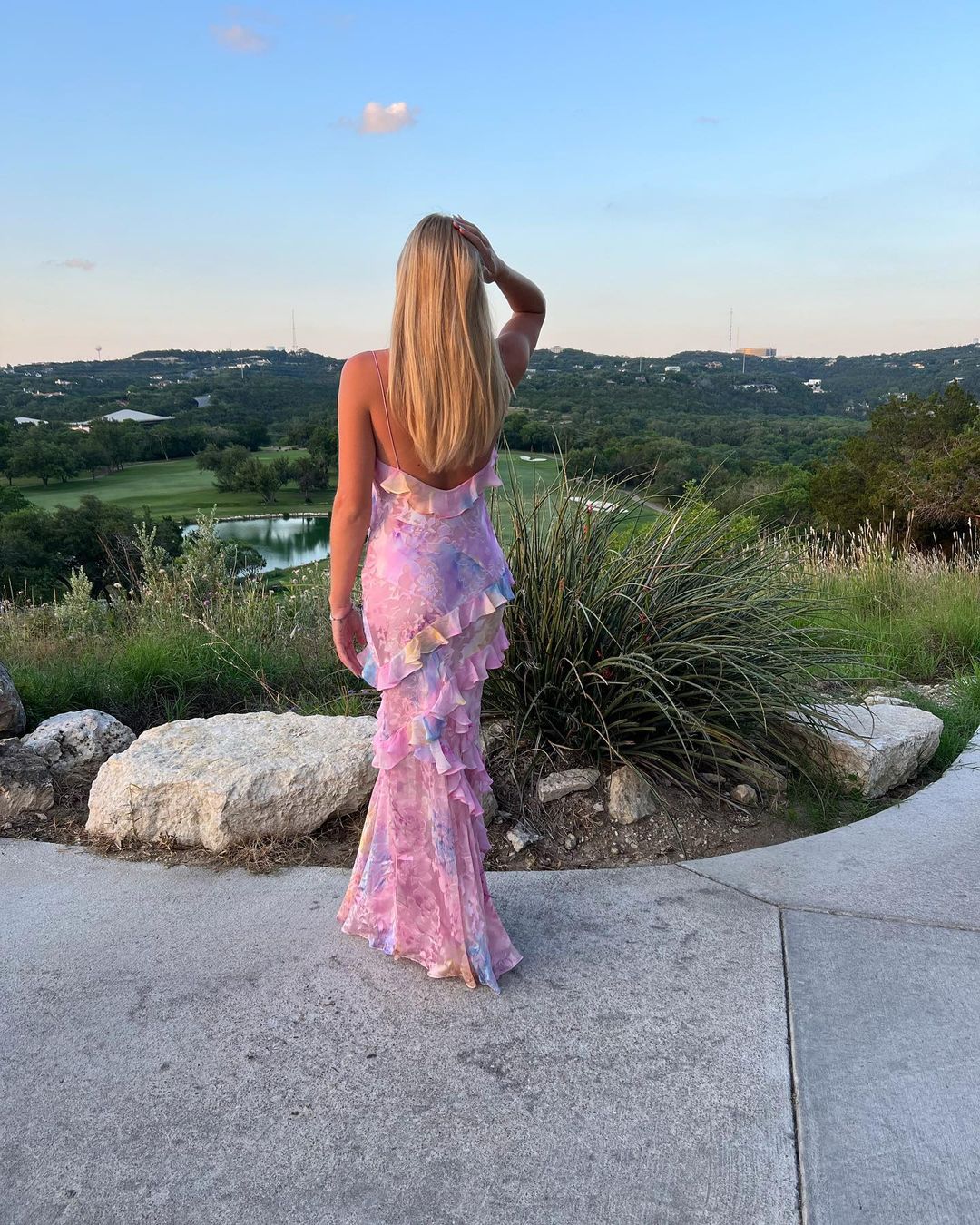 Rochie maxi fără mâneci