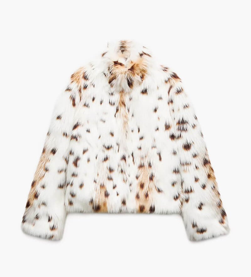 Senna | Jachetă leopard