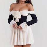 Rochie cu umerii goi