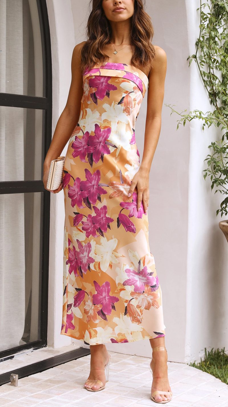 Bellamy | Rochie maxi florală