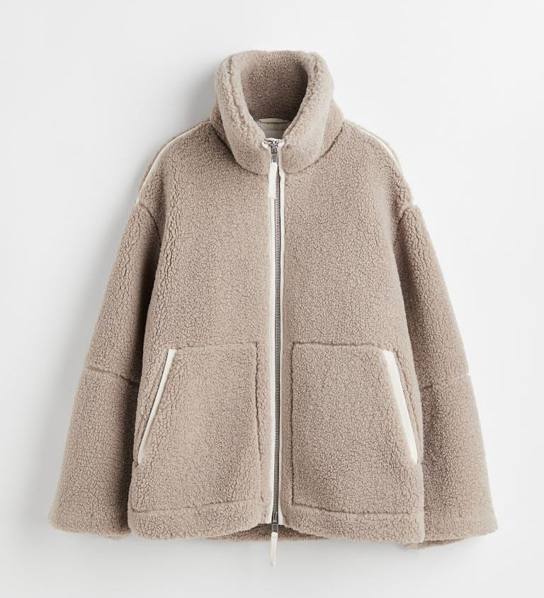Jachetă confortabilă din fleece