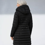 Palton puffer cu fleece