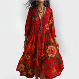 Beatrice Rochie Midi Florală