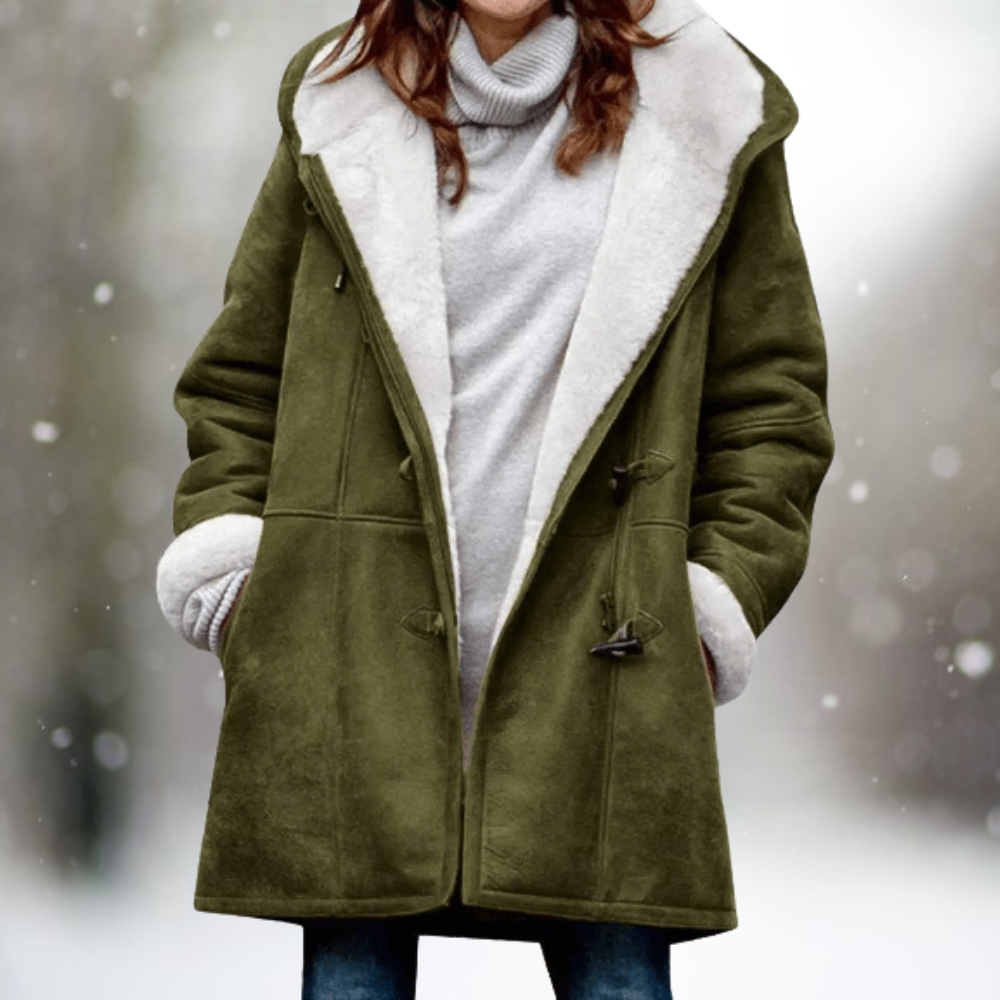 Gemma | Palton din polar fin