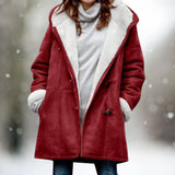 Palton fleece elegant