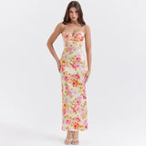 Lucy | Rochie maxi florală