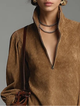 Florence Rochie mini elegantă din piele