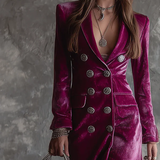 Victoria Rochie elegantă din catifea