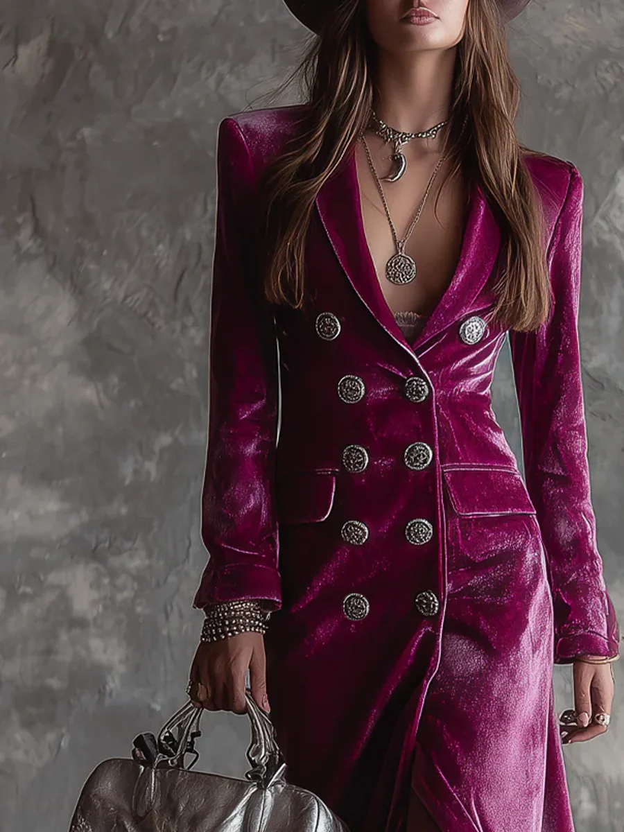 Victoria Rochie elegantă din catifea