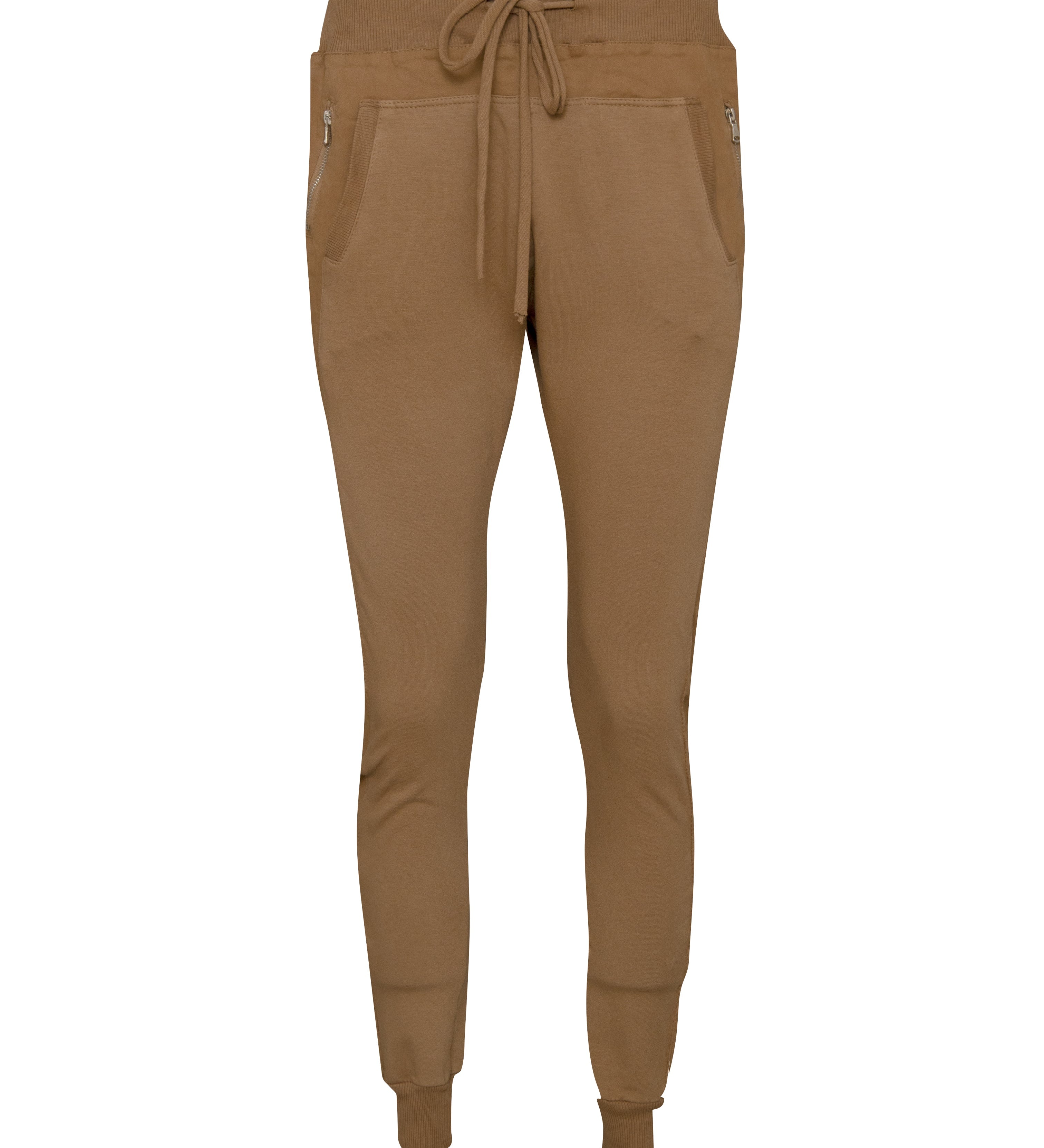 Pantaloni Jogger cu Fermoar