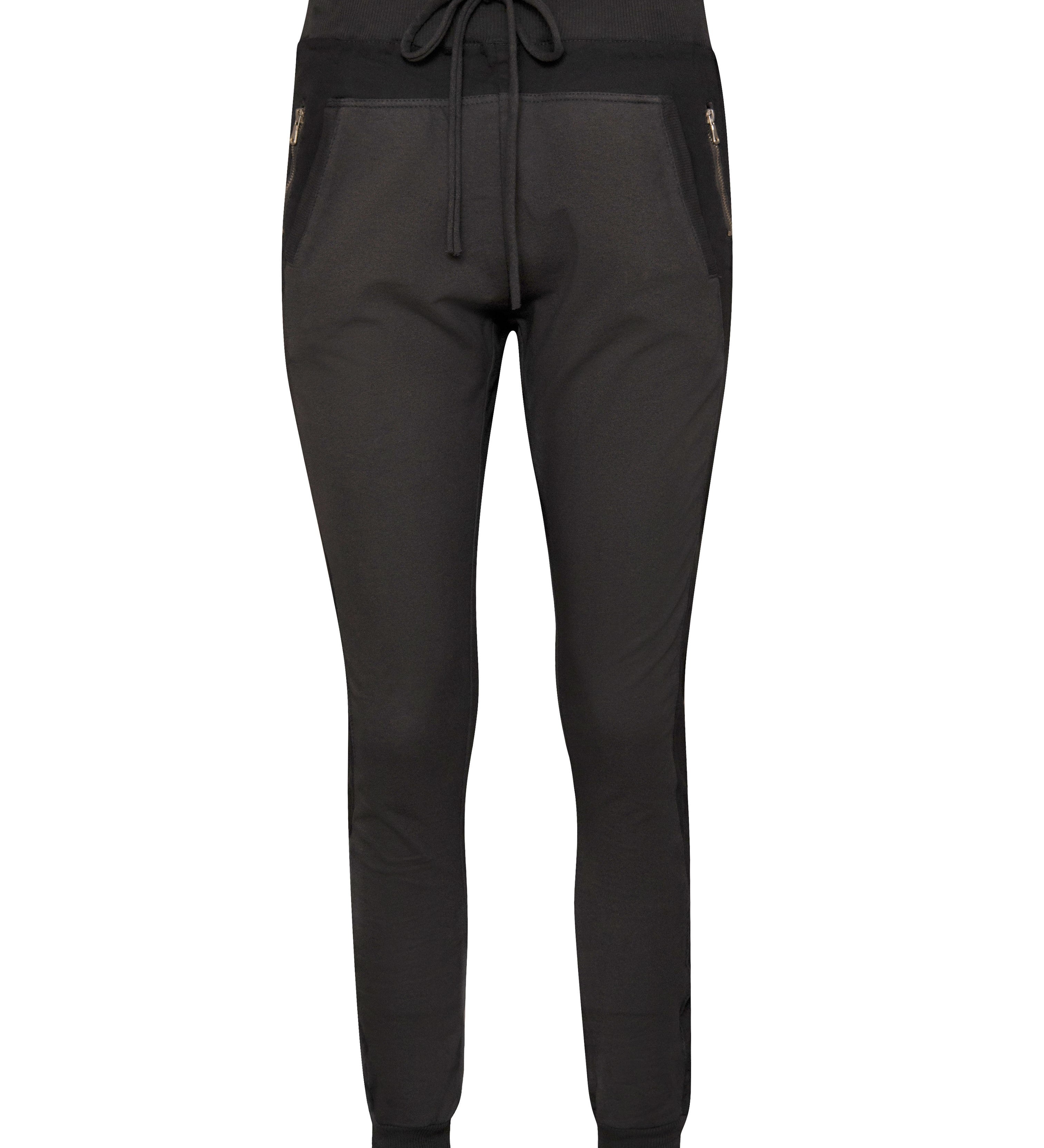 Pantaloni Jogger cu Fermoar