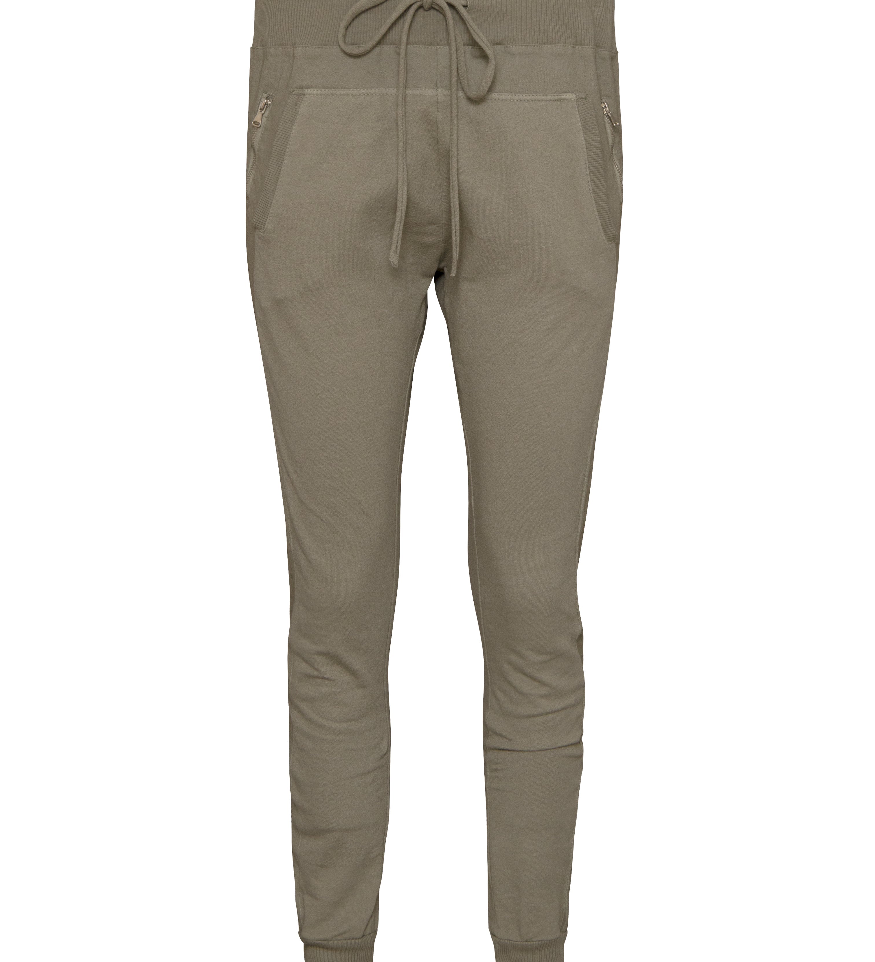 Pantaloni Jogger cu Fermoar