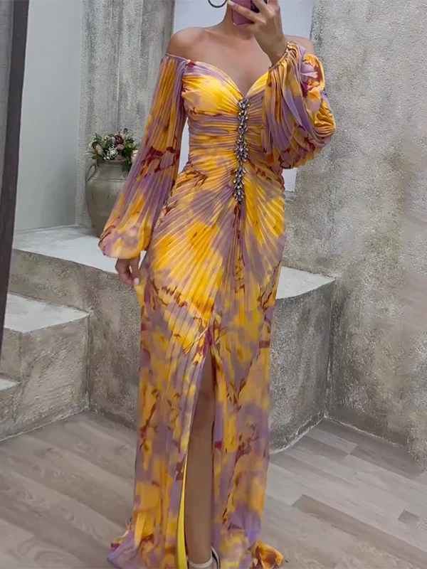 Rochie maxi elegantă