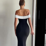 Morgana | Rochie cu umerii goi