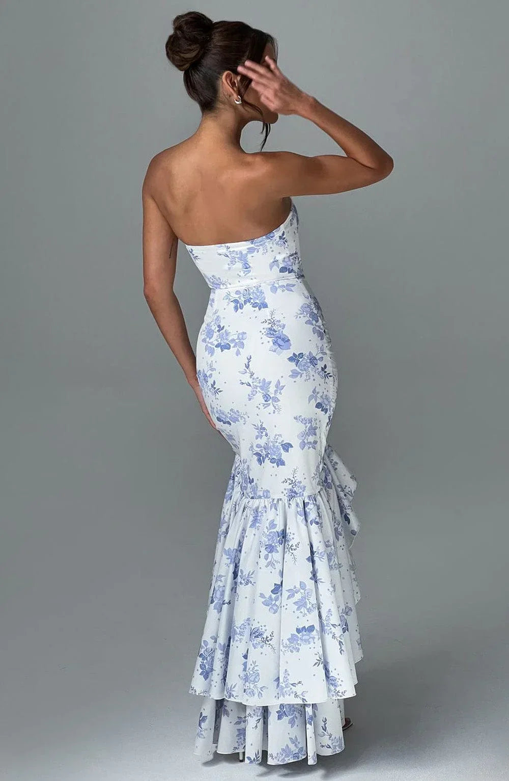 Rochie maxi fără mâneci