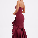 Rochie maxi fără mâneci