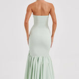Rochie maxi fără mâneci