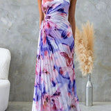 Deja | Rochie maxi plisată