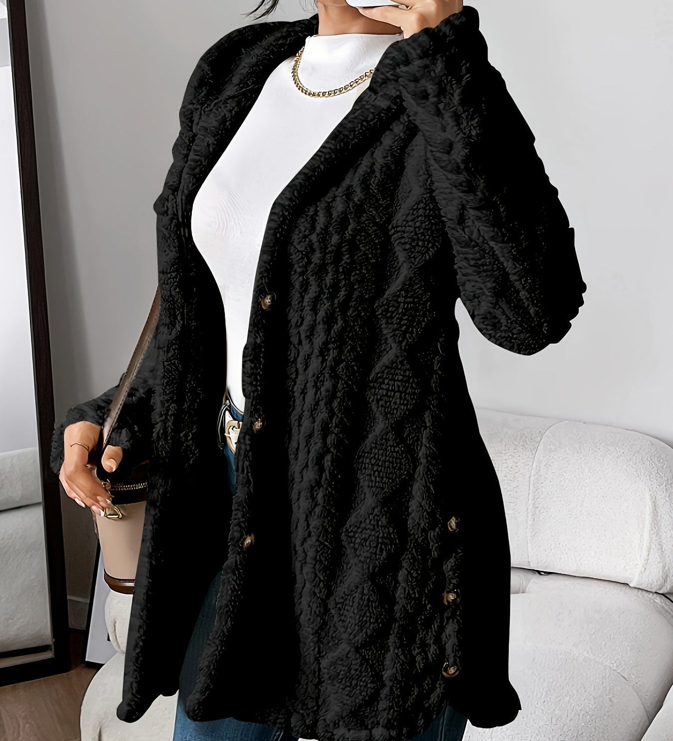 Jessica | Cardigan cu glugă