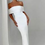 Rochie maxi cu spatele gol